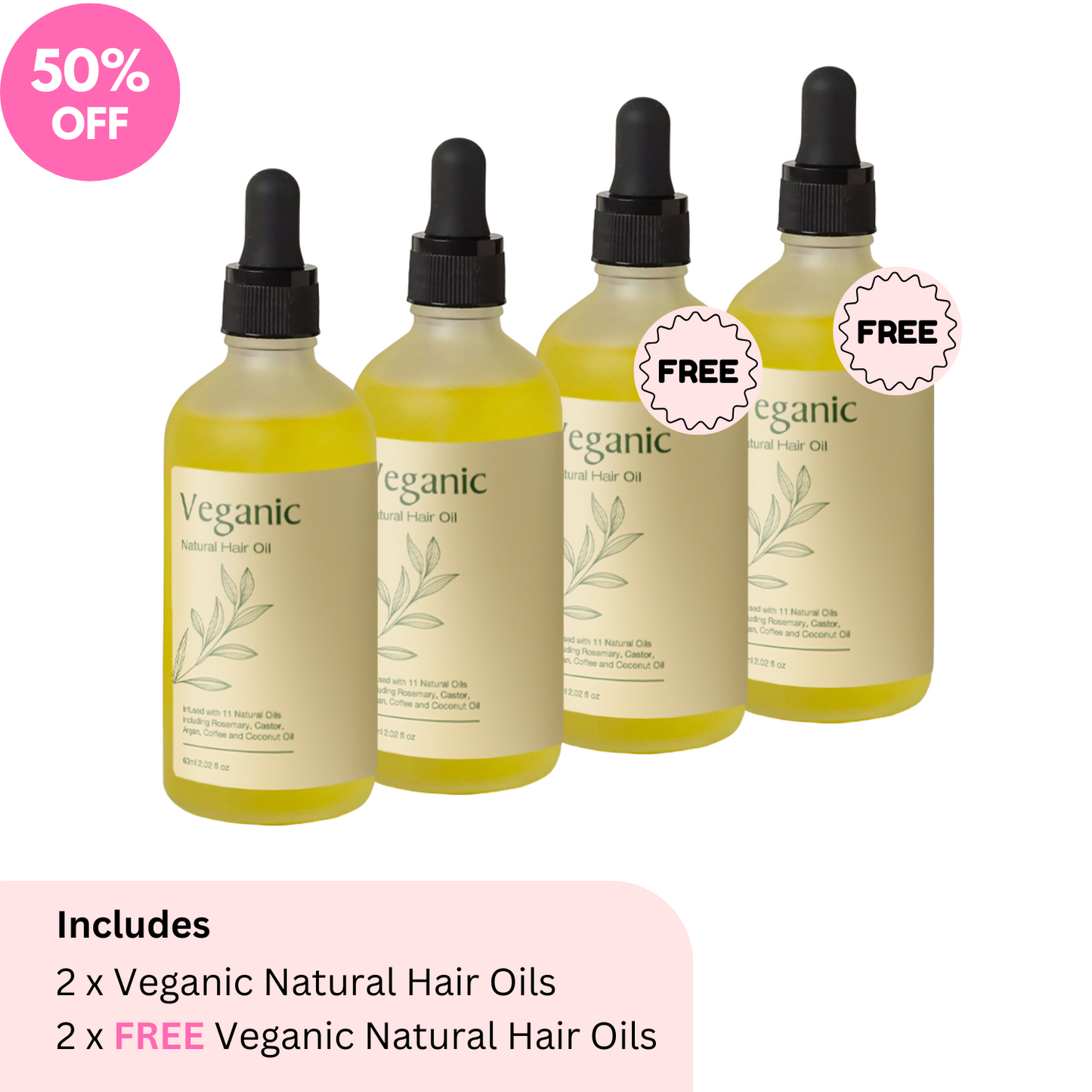 Mothers Day Sale - Natural Hair Growth Oil